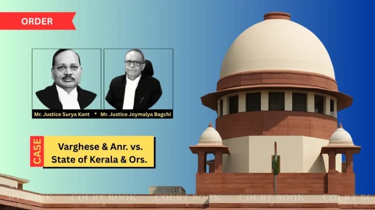 Supreme Court Tags Kerala Land Dispute SLP with Ongoing Civil Appeal