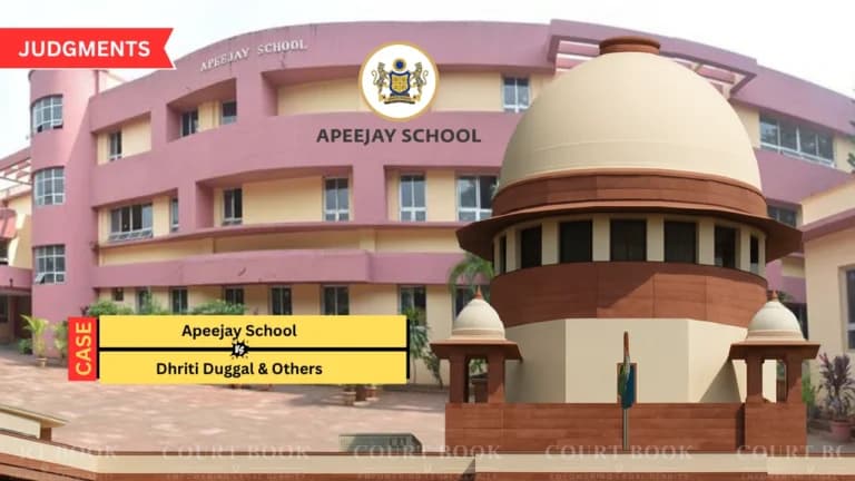 SC Allows Apeejay School to Recover Hiked Fees, Rejects Civil Court Jurisdiction Bar