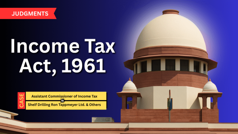 SC Clarifies Limitation Period in Reassessment Orders Involving DRP for Non-Resident Assessees