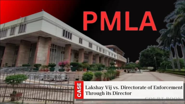 Delhi High Court Quashes Order for Not Granting Hearing Under BNSS in PMLA Case Against Lakshay Vij