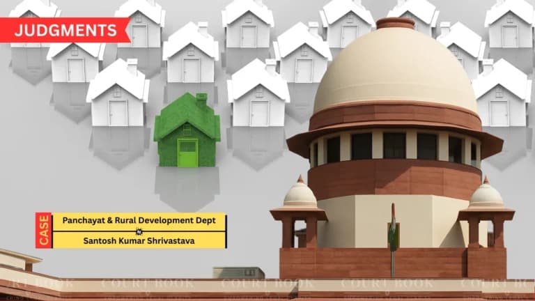 Supreme Court Slams Madhya Pradesh Department for Withholding Pension Over Government Housing Delay