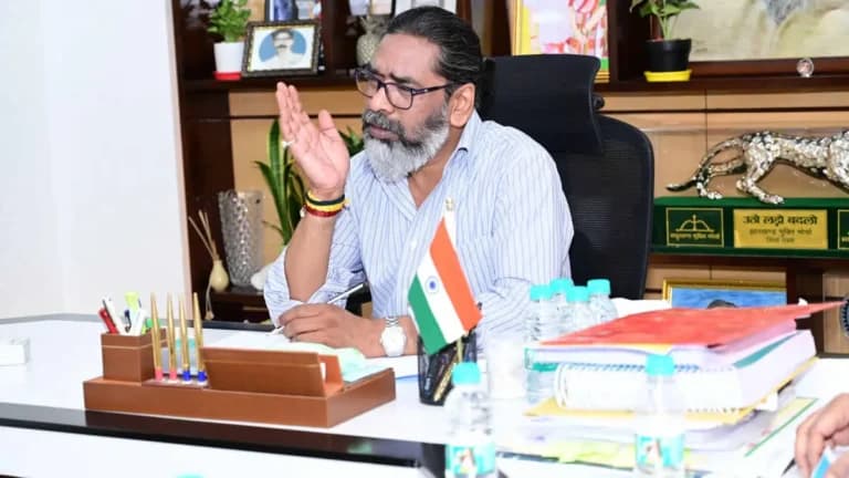 Jharkhand High Court Modifies Order on Hemant Soren’s Appearance, Says CM Must Attend Only Once Before MP/MLA Court