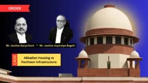 Supreme Court Issues Notice in Akkadian Housing Vs Pantheon Infrastructure Contempt Case