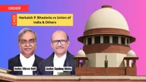 SC Dismisses Review Plea in Harkaish Bhadoria vs Union of India Case