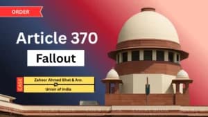 Article 370 Fallout: SC to Hear Plea on Restoring J&amp;K Statehood