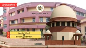 SC Allows Apeejay School to Recover Hiked Fees, Rejects Civil Court Jurisdiction Bar