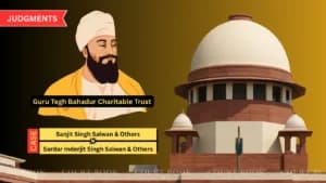 SC Restores Trust Dispute Decree, Slams Parties for Changing Stand