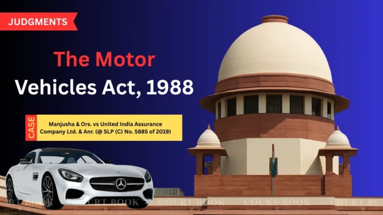 SC Restores Rs.25.82 Lakh Compensation to Driver’s Family in Tyre Burst Accident Case