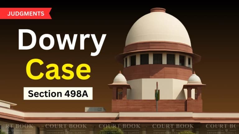 Supreme Court Cancels Bail of Husband in Dowry Death Case, Flags Investigation Lapses and Ignored Dying Declaration