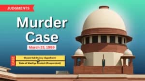 SC Acquits Woman in Murder Case Citing Doubts Over Evidence and Eyewitness Testimony